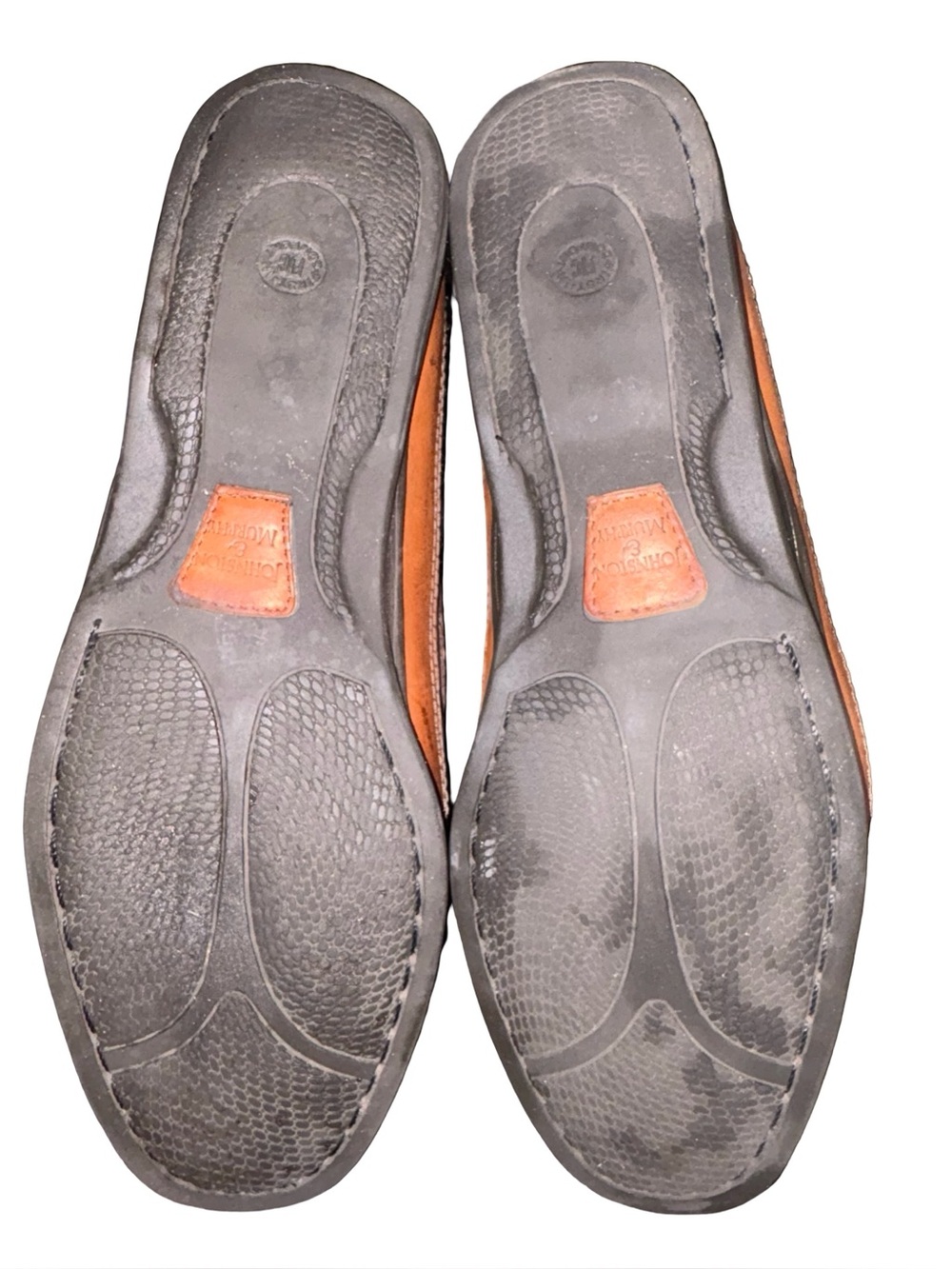 Johnston & Murphy Woven Leather Loafers Mens 13M Brown Basketweave Slip On - Picture 5 of 13